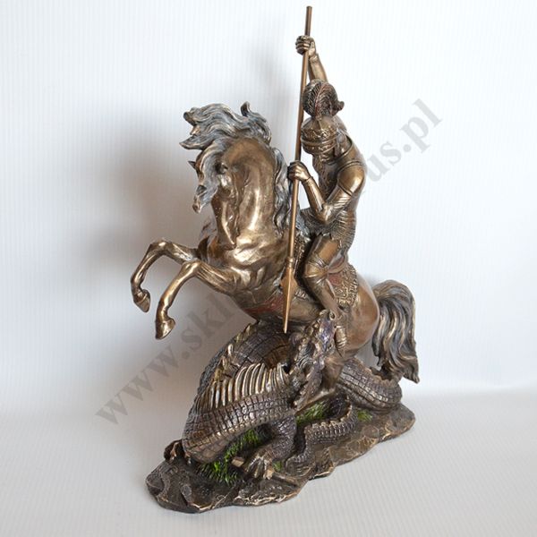 ŚWIĘTY JERZY - figura wys. 31 cm - 84779