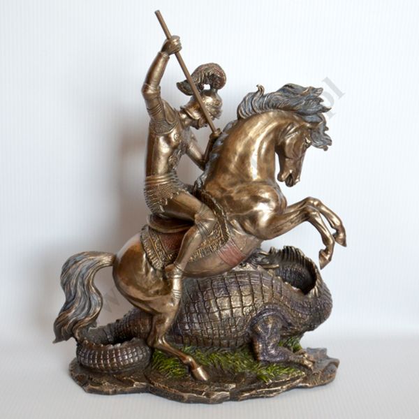 ŚWIĘTY JERZY - figura wys. 31 cm - 84779