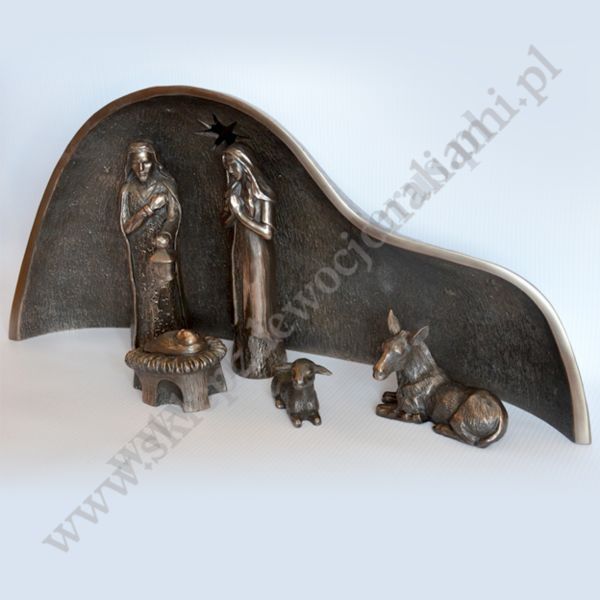 SZOPKA BOŻONARODZENIOWA - podświetlana wys. 45 x 21 cm - 87161