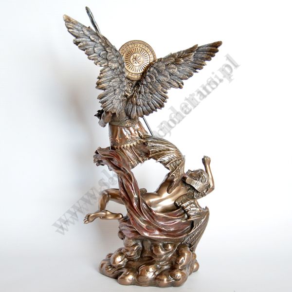 MICHAŁ ARCHANIOŁ I DEMON - wys. 33 cm - 89716