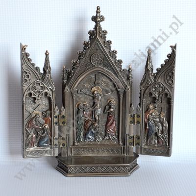 KALWARIA - TRYPTYK - wys. 21 cm - 84783