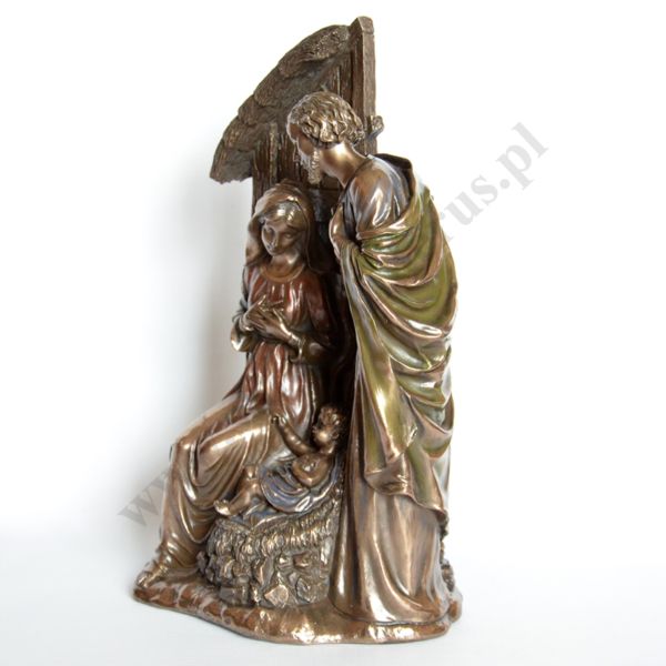 ŚWIĘTA RODZINA W STAJENCE - figura wys. 27.5 cm - 74676