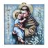 ŚWIĘTY ANTONI - obrazek na ceramice 15 x 15 cm - 45157