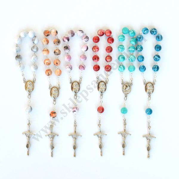 DZIESIĄTEK RÓŻAŃCA - mix wzorów - 72976