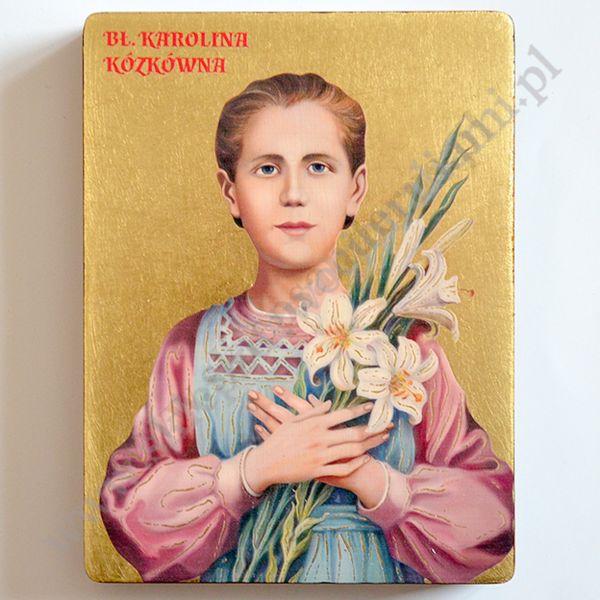 BŁOGOSŁAWIONA KAROLINA - ikona 12 x 16 cm - 3483-B