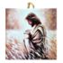 PAN JEZUS Z BARANKIEM - obrazek na ceramice 10 x 10 cm - 45192