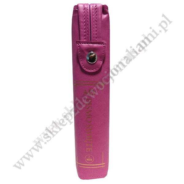 PISMO ŚWIĘTE STARY I NOWY TESTAMENT W RÓŻOWYM ETUI - 90169