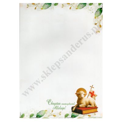 WIELKANOCNA PAPETERIA - format A4 - paczka 10 szt. - 88250