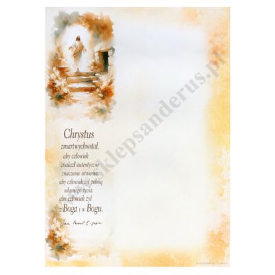 WIELKANOCNA PAPETERIA - format A4 - paczka 10 szt. - 64363