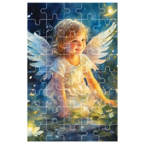 ANIOŁEK - puzzle 13 x 20 cm - 40 elementów - 38678