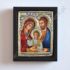 ŚWIĘTA RODZINA - ikonka 6.2 x 7.6 cm - 83485