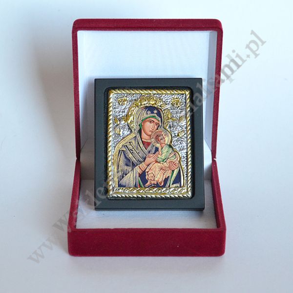 MATKA BOŻA NIEUSTAJĄCEJ POMOCY - ikonka 6.2 x 7.5 cm - 85637
