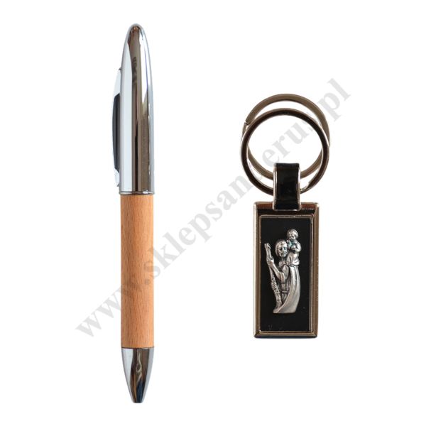 DŁUGOPIS + BRELOK OZDOBNY - komplet - 68517