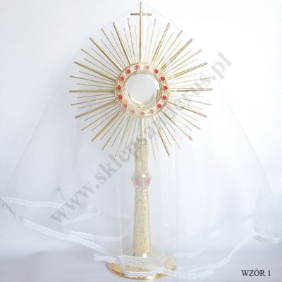 WELON MAŁY NA MONSTRANCJĘ - mix wzorów - 3789_M