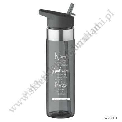 BIDON ZE SŁOMKĄ - dwa wzory - 5489