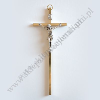 KRZYŻ METALOWY - wys.18 cm - 3660