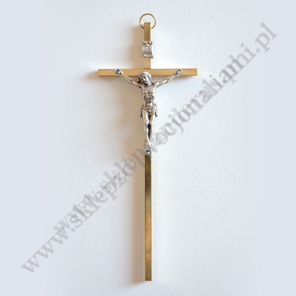 KRZYŻ METALOWY - wys.18 cm - 3660