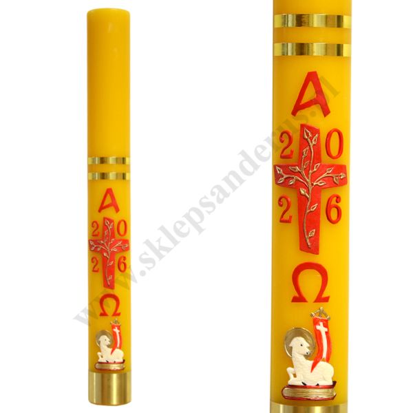 PASCHAŁ PARAFINOWY - wys. 75 cm - 66601