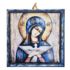 MATKA BOŻA NIOSĄCA DUCHA ŚWIĘTEGO - obrazek na ceramice 10 x 10 cm - 30819