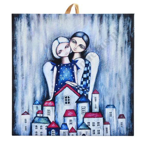 W TYM DOMU - obrazek na ceramice 10 x 10 cm - 30829