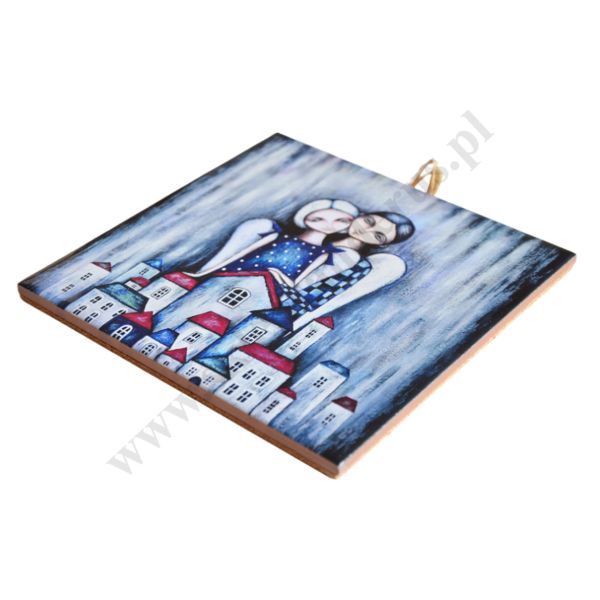 W TYM DOMU - obrazek na ceramice 10 x 10 cm - 30829