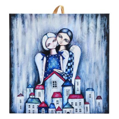 W TYM DOMU - obrazek na ceramice 15 x 15 cm - 30843