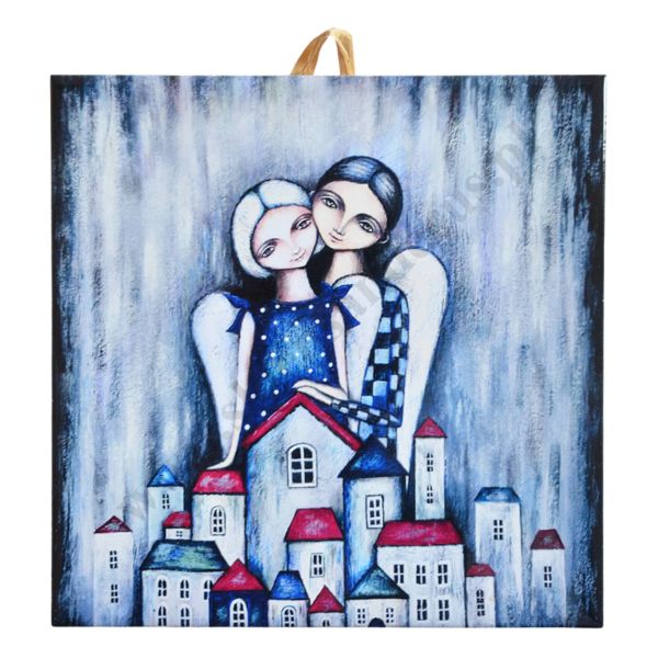 W TYM DOMU - obrazek na ceramice 15 x 15 cm - 30843