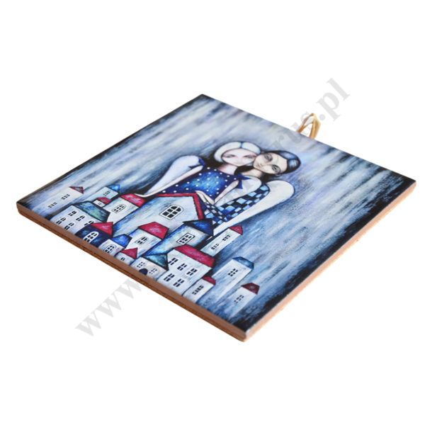 W TYM DOMU - obrazek na ceramice 15 x 15 cm - 30843