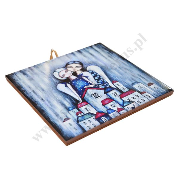 W TYM DOMU - obrazek na ceramice 15 x 15 cm - 30843