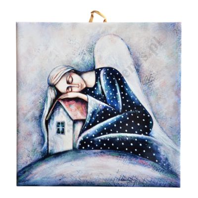 ŚNIJ - obrazek na ceramice 15 x 15 cm - 30845