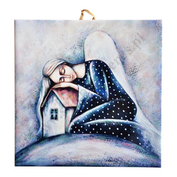 ŚNIJ - obrazek na ceramice 15 x 15 cm - 30845