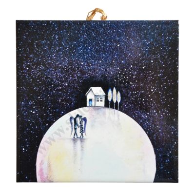 TWOJE SERCE - obrazek na ceramice 15 x 15 cm - 30846