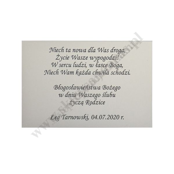 TWOJE SERCE - obrazek na ceramice 15 x 15 cm - 30846