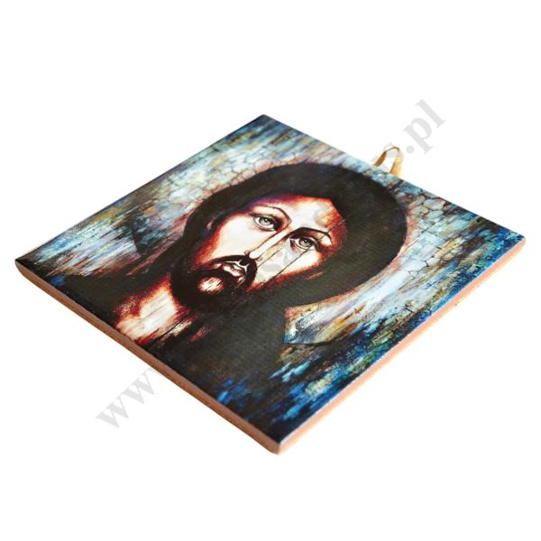 PAN JEZUS - obrazek na ceramice 15 x 15 cm - 30849