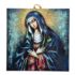 MATKA BOŻA MIŁOSIERDZIA - obrazek na ceramice 15 x 15 cm - 30851