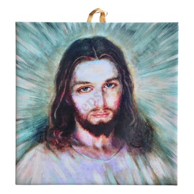 PAN JEZUS - obrazek na ceramice 15 x 15 cm - 30859