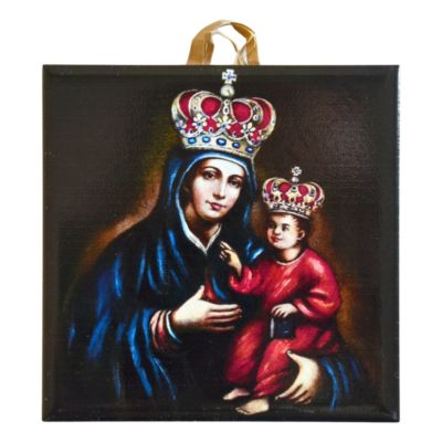 MATKA BOŻA - obrazek na ceramice 10 x 10 cm - 45188