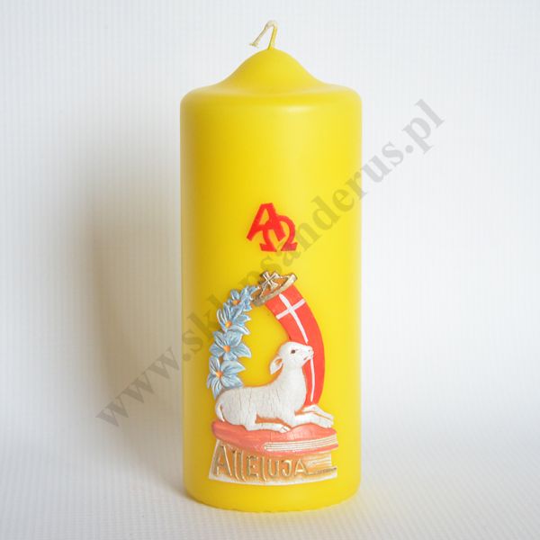 ŚWIECA WIELKANOCNA - wys. 15 cm - 10297
