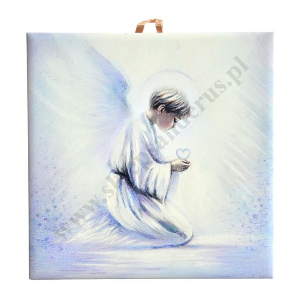 CHŁOPIEC - obrazek na ceramice 15 x 15 cm - 56491