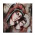MATKA BOŻA Z DZIECIĄTKIEM - obrazek na ceramice 15 x 15 cm - 56495