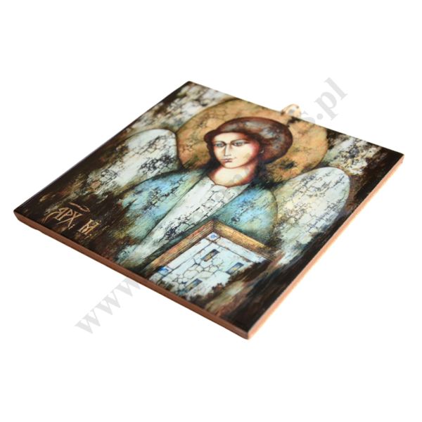 MICHAŁ ARCHANIOŁ - obrazek na ceramice 15 x 15 cm - 56946