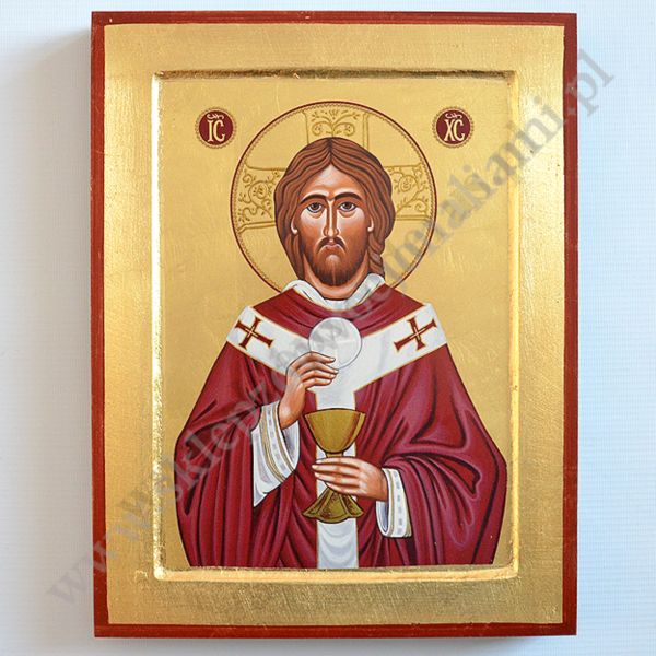 JEZUS NAJWYŻSZY KAPŁAN - ikona 24 x 31.5 cm - 88020