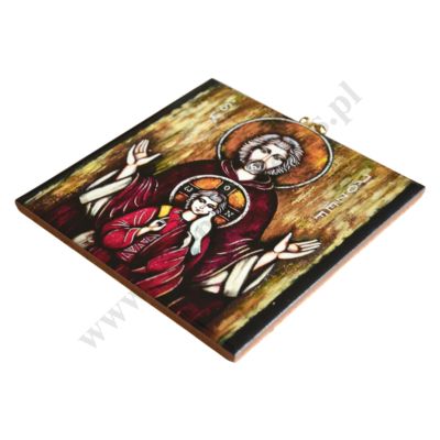ŚW. JÓZEF - obrazek na ceramice 15 x 15 cm - 57099