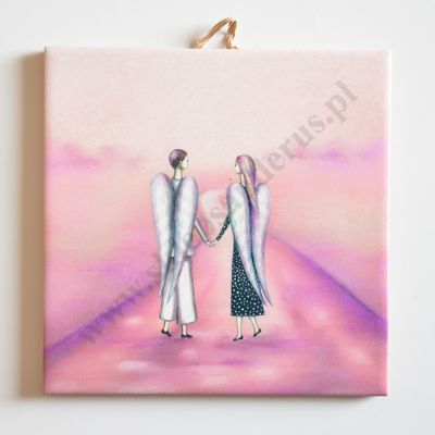 Z TOBĄ - obrazek na ceramice 15 x 15 cm - 58959