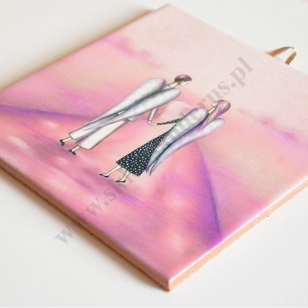 Z TOBĄ - obrazek na ceramice 15 x 15 cm - 58959