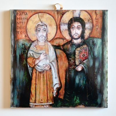 IKONA PRZYJAŹNI - obrazek na ceramice 15 x 15 cm - 58971