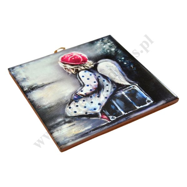 DROGA DO... - obrazek na ceramice 15 x 15 cm - 45747