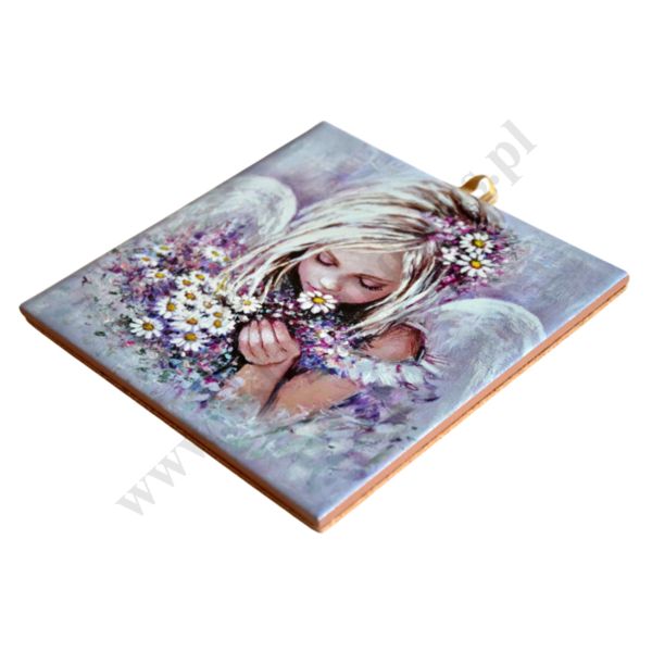 KIEDY KOCHASZ - obrazek na ceramice 15 x 15 cm - 45745