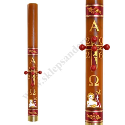 PASCHAŁ PARAFINOWO-WOSKOWY - wys. 90 cm - 62845