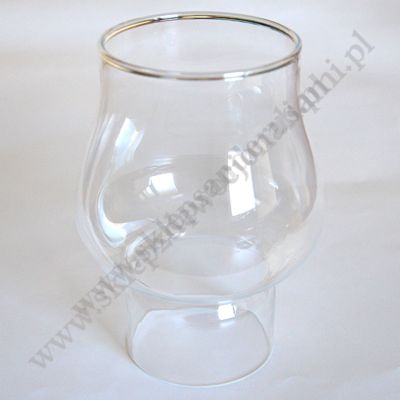 KLOSZ SZKLANY DO ŚWIECY - ŚREDNICA OTWORU 7.2 cm - 78460